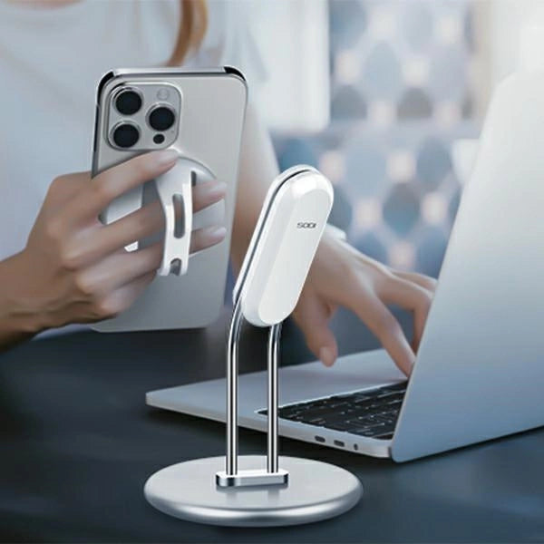 SODI SIM-300 MagSafe telefonstativ - sølv