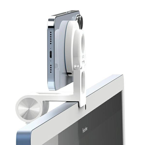SODI BM-330 3-i-1-induktionsmultifunktionsholder til iMac - hvid