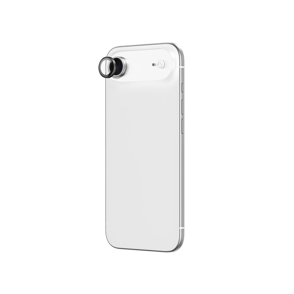 AmazingThing Lens Glass til iPhone 17 Air med sort aluminiumsramme