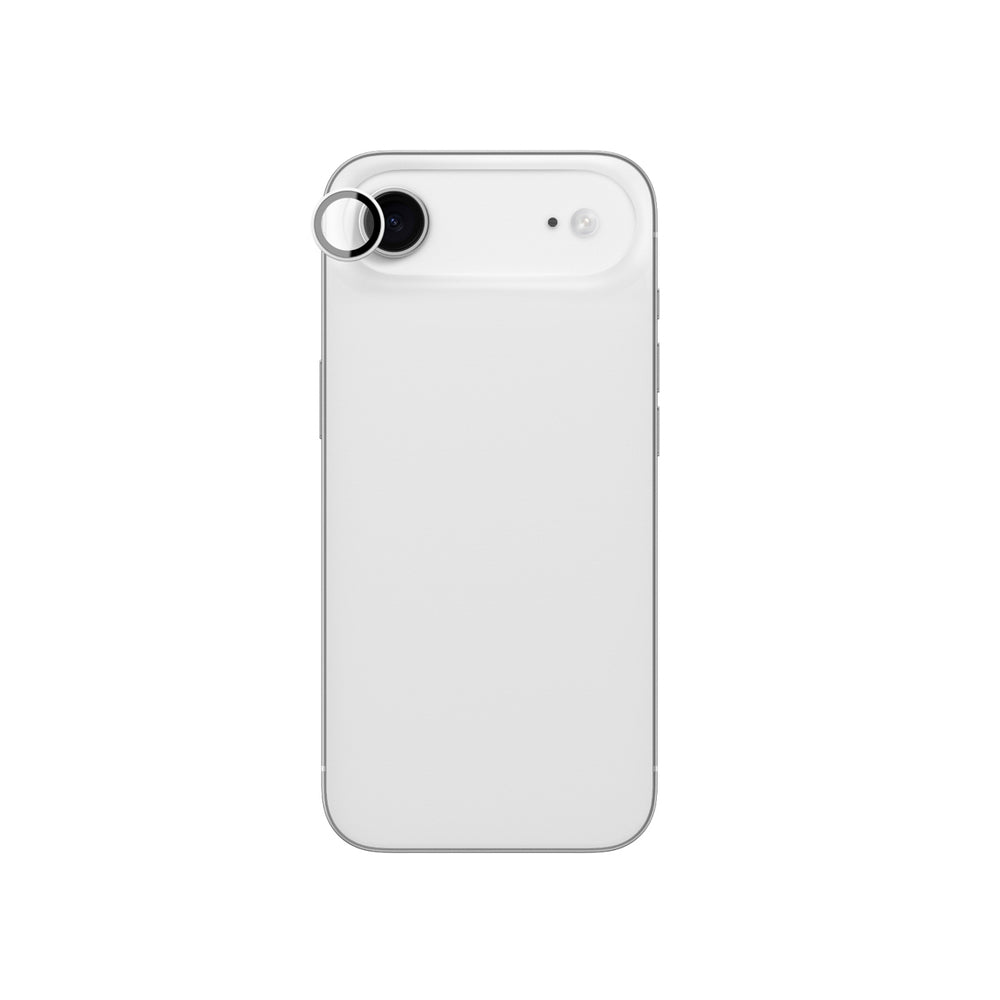 AmazingThing Lens Glass til iPhone 17 Air med Silver Aluminium Frame