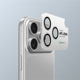 AmazingThing Lens Glass til iPhone 17 Pro / Pro Max med sort aluminiumsramme