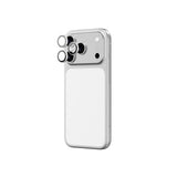 AmazingThing Sapphire Camera Glass til iPhone 17 Pro / Pro Max - med sølvramme