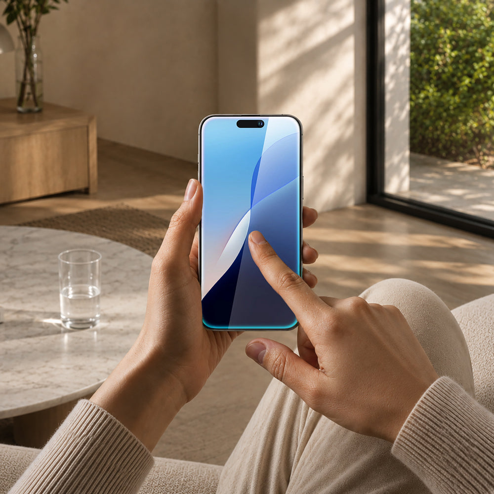 AmazingThing Titan Full FusionFilter 7 Helt skærm af hærdet glas til iPhone 17