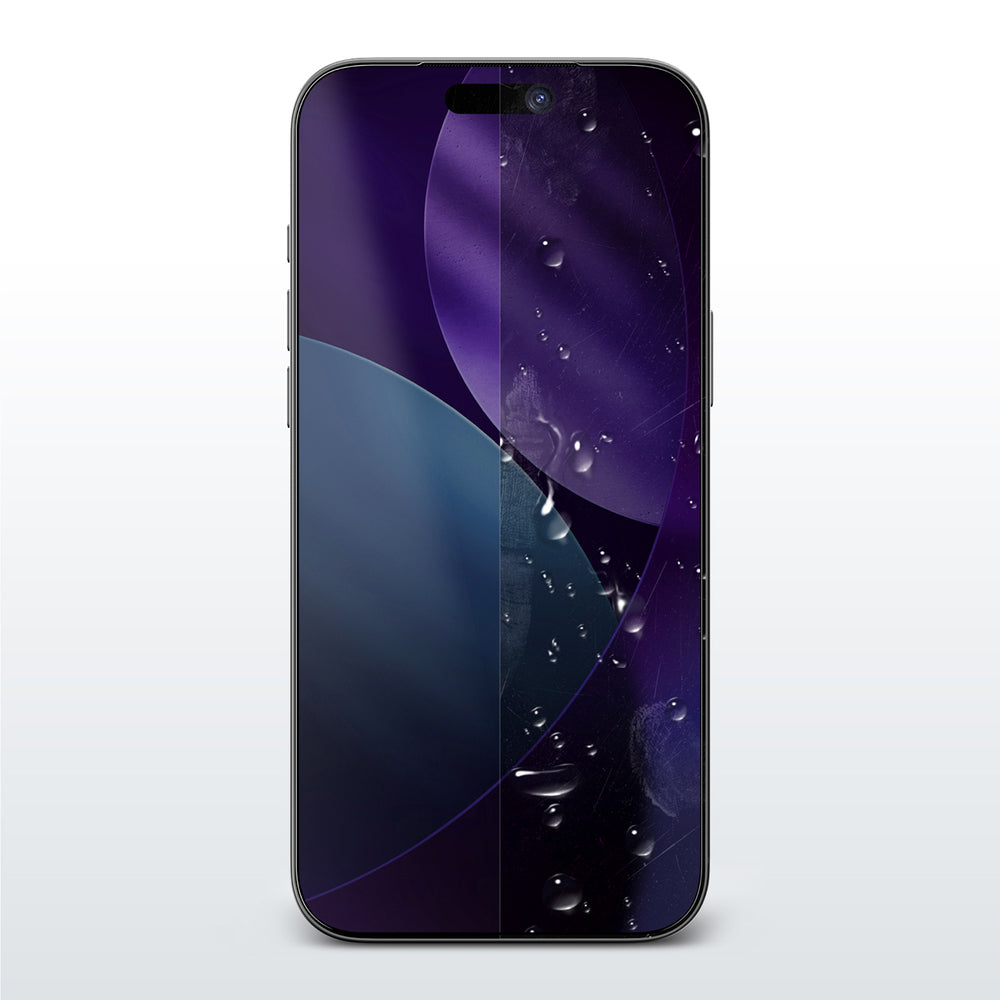 AmazingThing Titan FusionFilter 7 Matte Privacy Temperet glas til iPhone 17 Pro