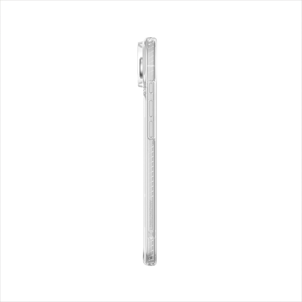 AmazingThing Titan Pro Case til iPhone 17 Air Kompatibel med MagSafe - Clear