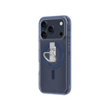 AmazingThing Titan Pro Grip Ring Set Case til iPhone 17 Pro Kompatibel med MagSafe - Blå