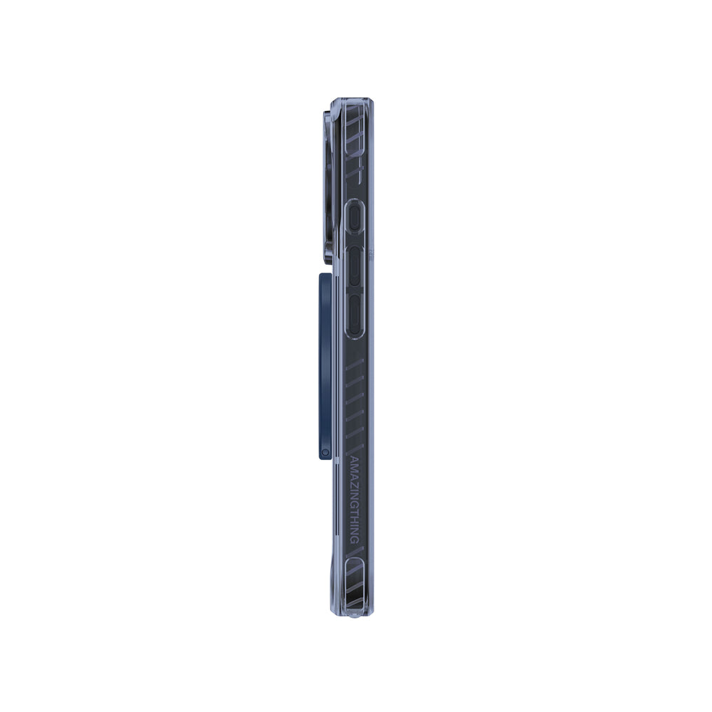 AmazingThing Titan Pro Grip Ring Set Case til iPhone 17 Pro Kompatibel med MagSafe - Blå