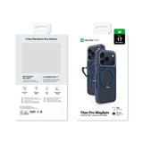 AmazingThing Titan Pro MagSpin Case til iPhone 17 Pro Max Kompatibel med MagSafe - Blå