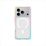 AmazingThing Omni-hylster til iPhone 17 Pro kompatibel med MagSafe - gennemsigtig regnbue