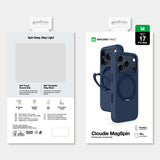 AmazingThing Cloudie iPhone 17 Pro Max Case med Stativ - Blå