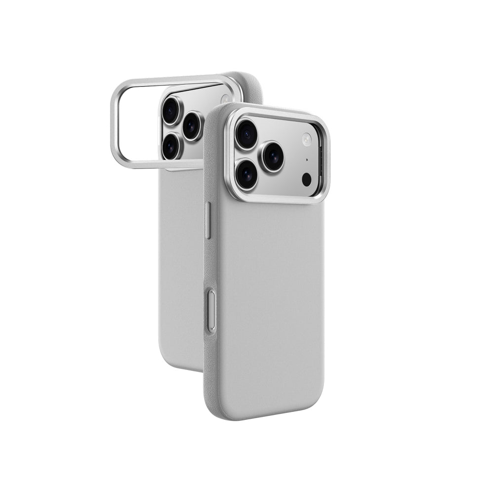 AmazingThing Glamour iPhone 17 Pro Max Case med Stand - Grå