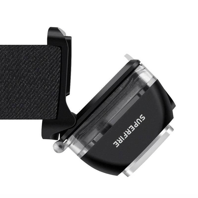 Forlygter Superfire HL07, 320lm, USB