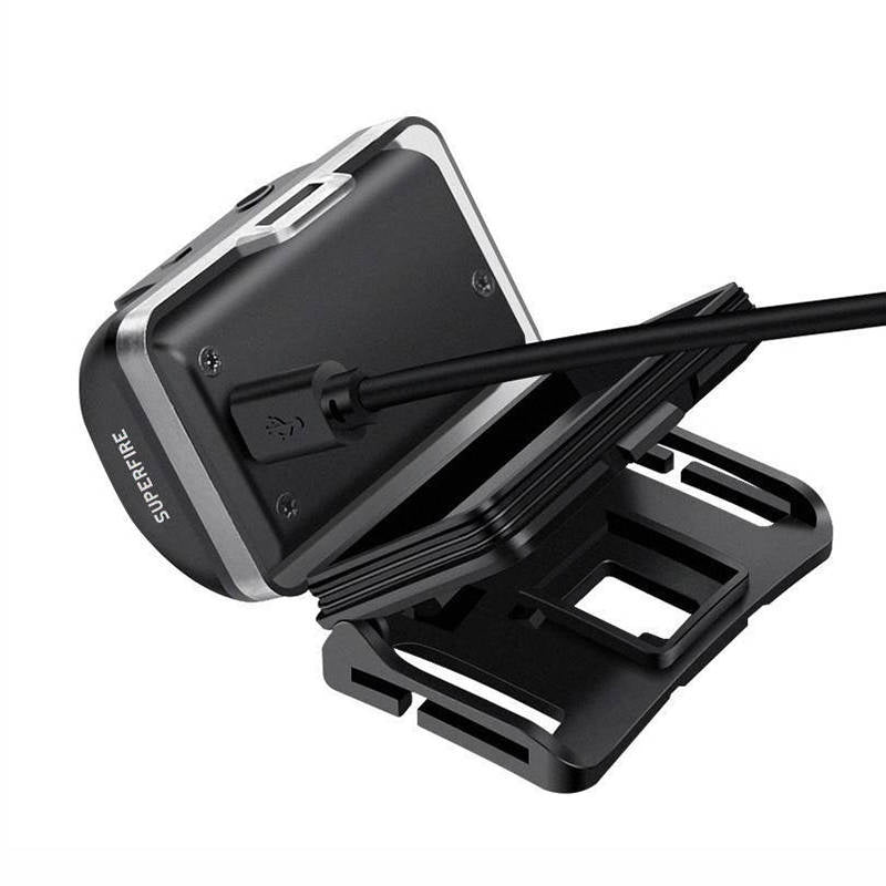 Forlygter Superfire HL07, 320lm, USB