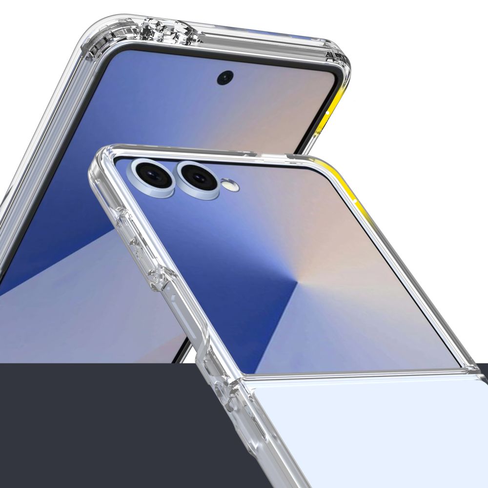 Tech-Protect FlexAir Hybrid Case til Samsung Galaxy Z Flip 7 - Gennemsigtig