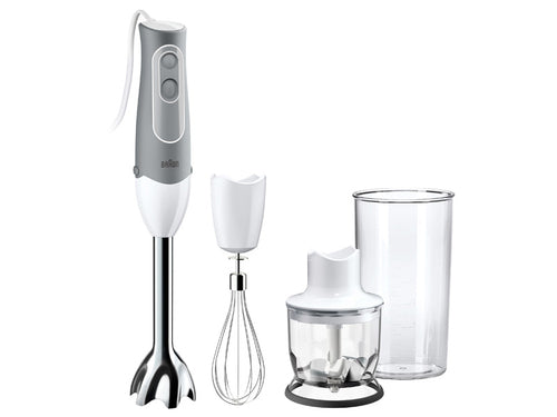 Braun MQ 525 0,6 L Nedsænkning blender 600 W Grå, Hvid