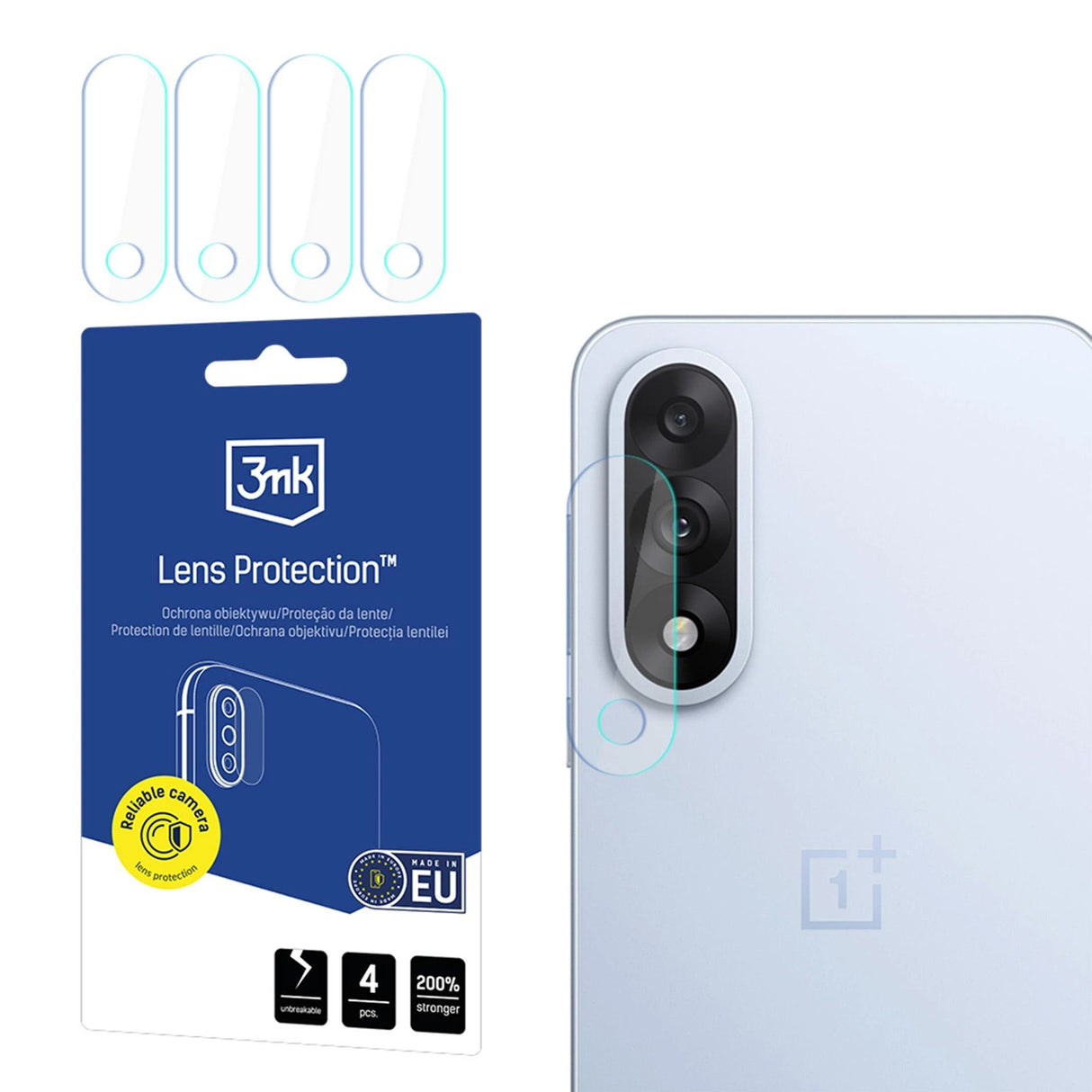 3mk Lens Protection Hybrid Glass til kameraet Lens på OnePlus Nord 5