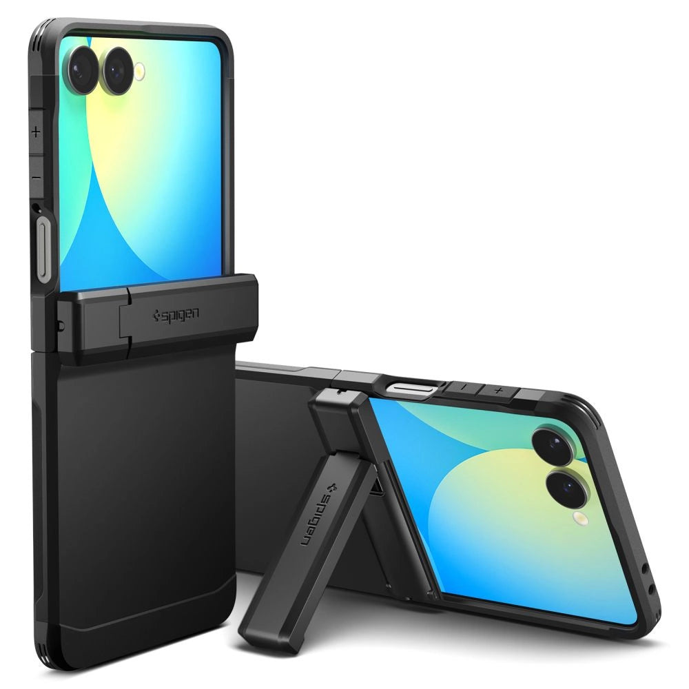Spigen Tough Armor Pro Mag MagSafe Case til Samsung Galaxy Z Flip 7 - sort