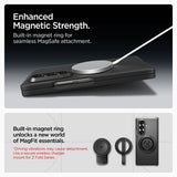 Spigen Tough Armor Pro Mag MagSafe Case til Samsung Galaxy Z Fold 7 - sort