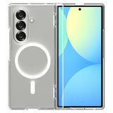 Spigen Tough Armor Pro Mag MagSafe Case for Samsung Galaxy Z Fold 7 - Clear and White