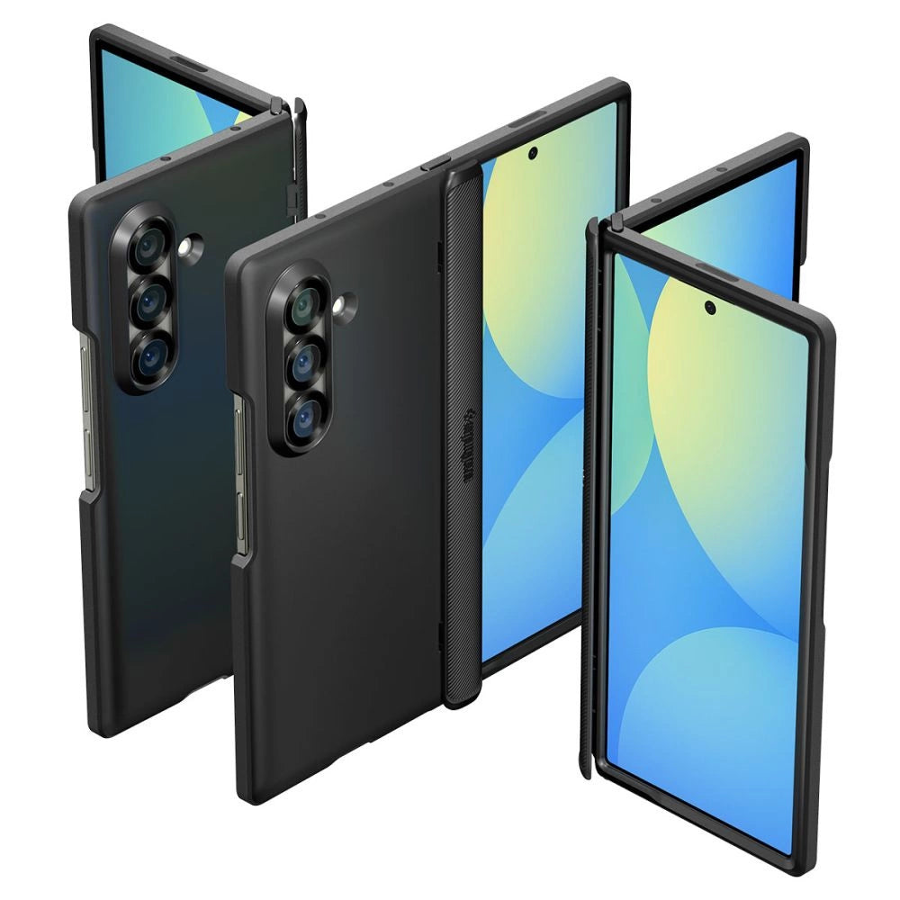 Spigen Slim Armor Pro Mag MagSafe Case til Samsung Galaxy Z Fold 7 - sort