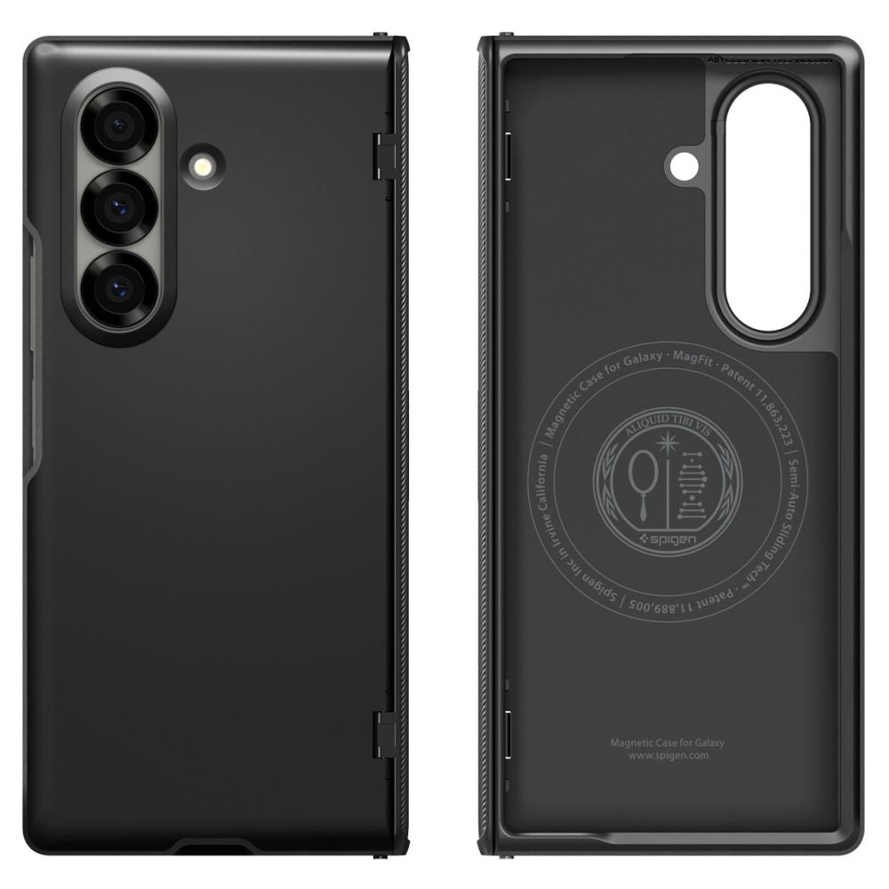 Spigen Slim Armor Pro Mag MagSafe Case for Samsung Galaxy Z Fold 7 - Black