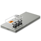 Spigen Optik Pro HD Glas.TR EZ Fit 2-pakke Kamera beskytter til Samsung Galaxy Z Fold 7 - sort