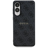 Guess 4G Ring Classic Logo MagSafe Case til Samsung Galaxy S25 Edge - sort