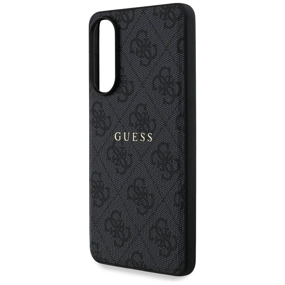 Guess 4G Ring Classic Logo MagSafe Case til Samsung Galaxy S25 Edge - sort