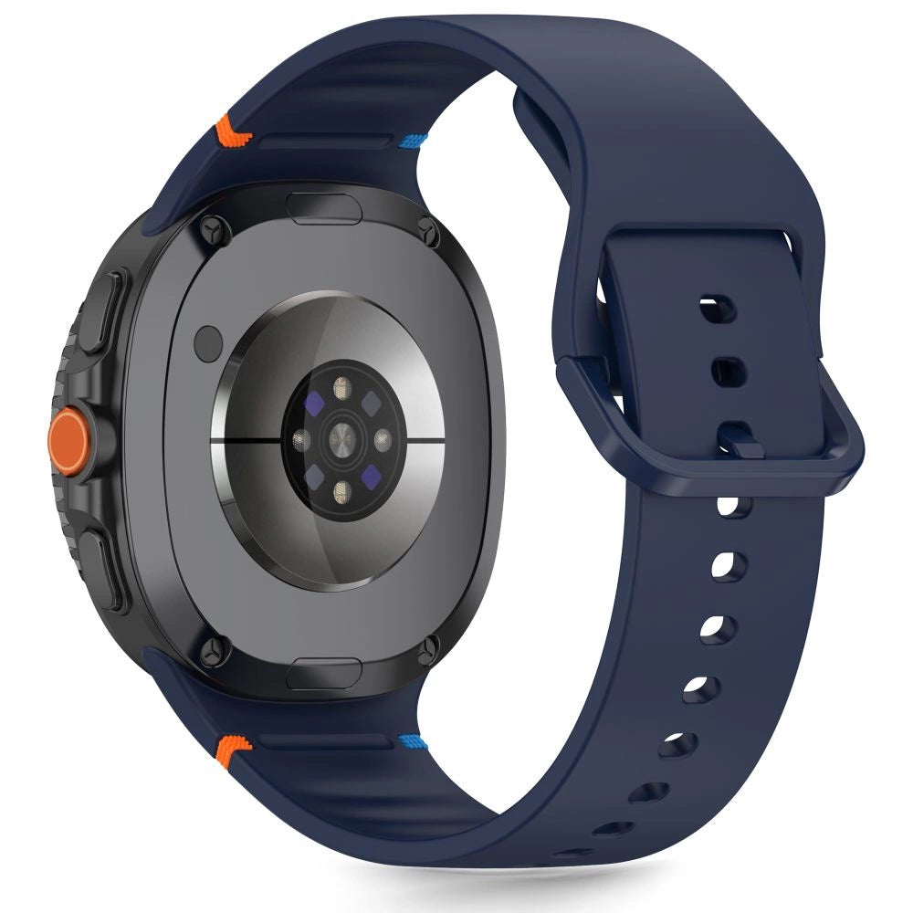 Tech-Protect Silicone Strap til Samsung Galaxy Watch 40/44/46 mm - Navy Blue