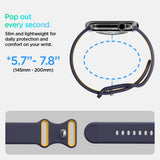 Spigen Nano Pop Strap til Apple Watch 44 / 45 / 46 / 49 mm - Navy Blue og Yellow