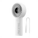 Jisulife håndholdt ventilator Life4 3600mAh bærbar USB-ventilator - Grå