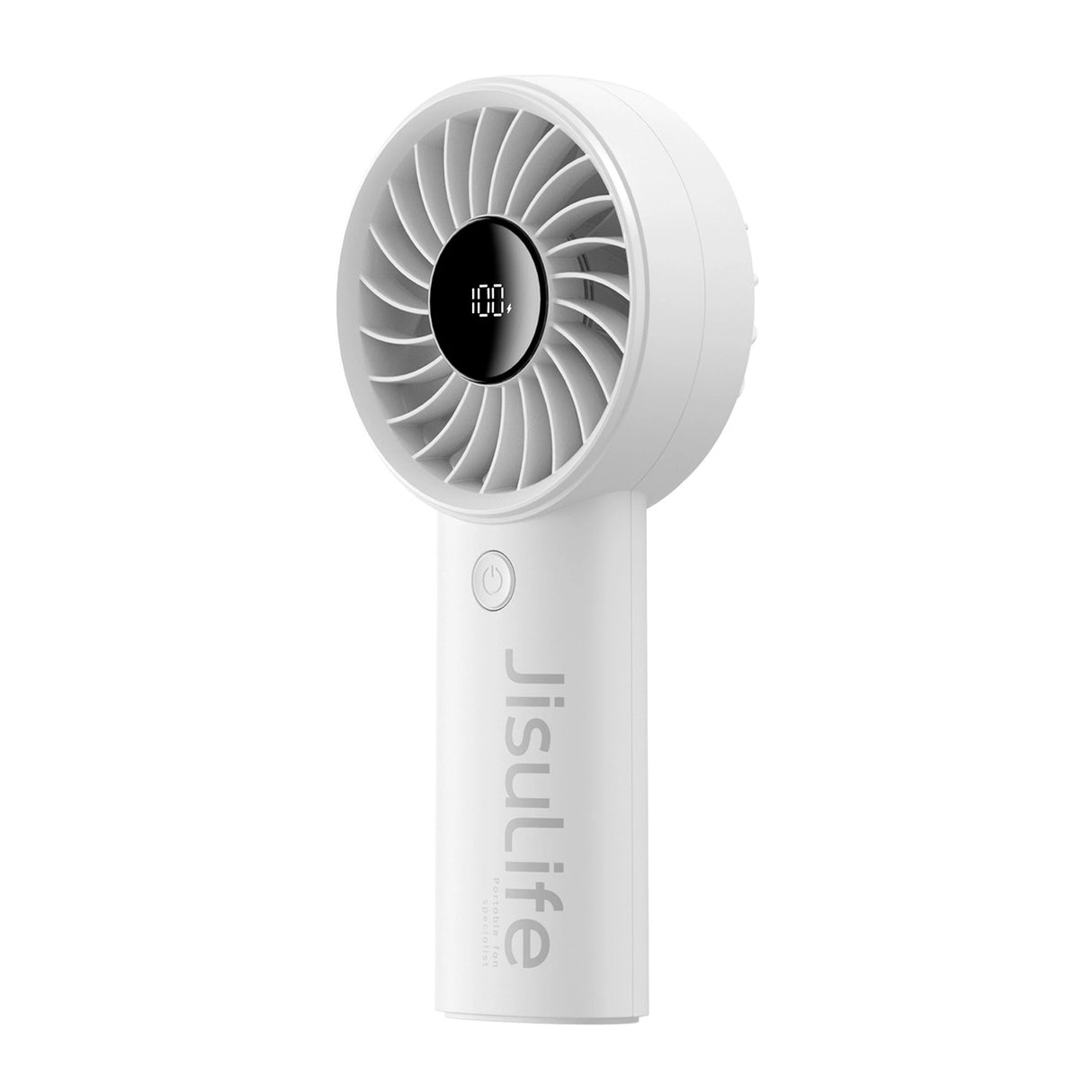 Jisulife håndholdt ventilator Life4 3600mAh bærbar USB-ventilator - Grå