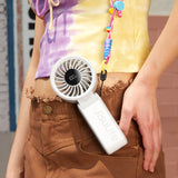 Jisulife håndholdt ventilator Life7 3600mAh bærbar USB-ventilator - Grå