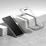 Ringke Cover Display Easy Slide Temperet glas 2-pakke til Samsung Galaxy Z Fold 7 - Transparent