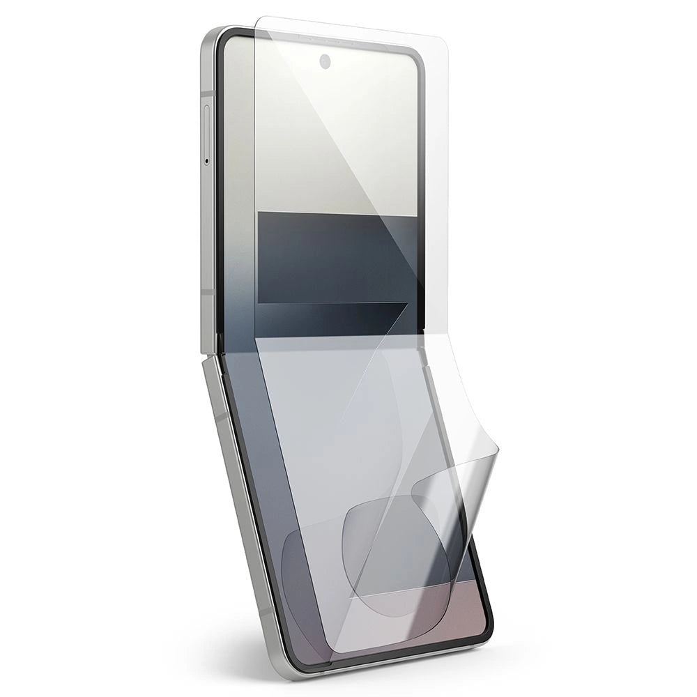 Ringke Dual Easy Pro 2-pack beskyttelsesfolie til Samsung Galaxy Z Flip 7 - gennemsigtig