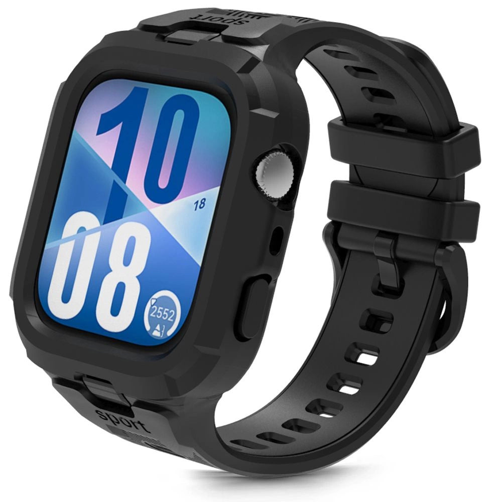 Tech-Protect Armor Strap til Huawei Watch Fit 3 / 4 / 4 Pro - sort