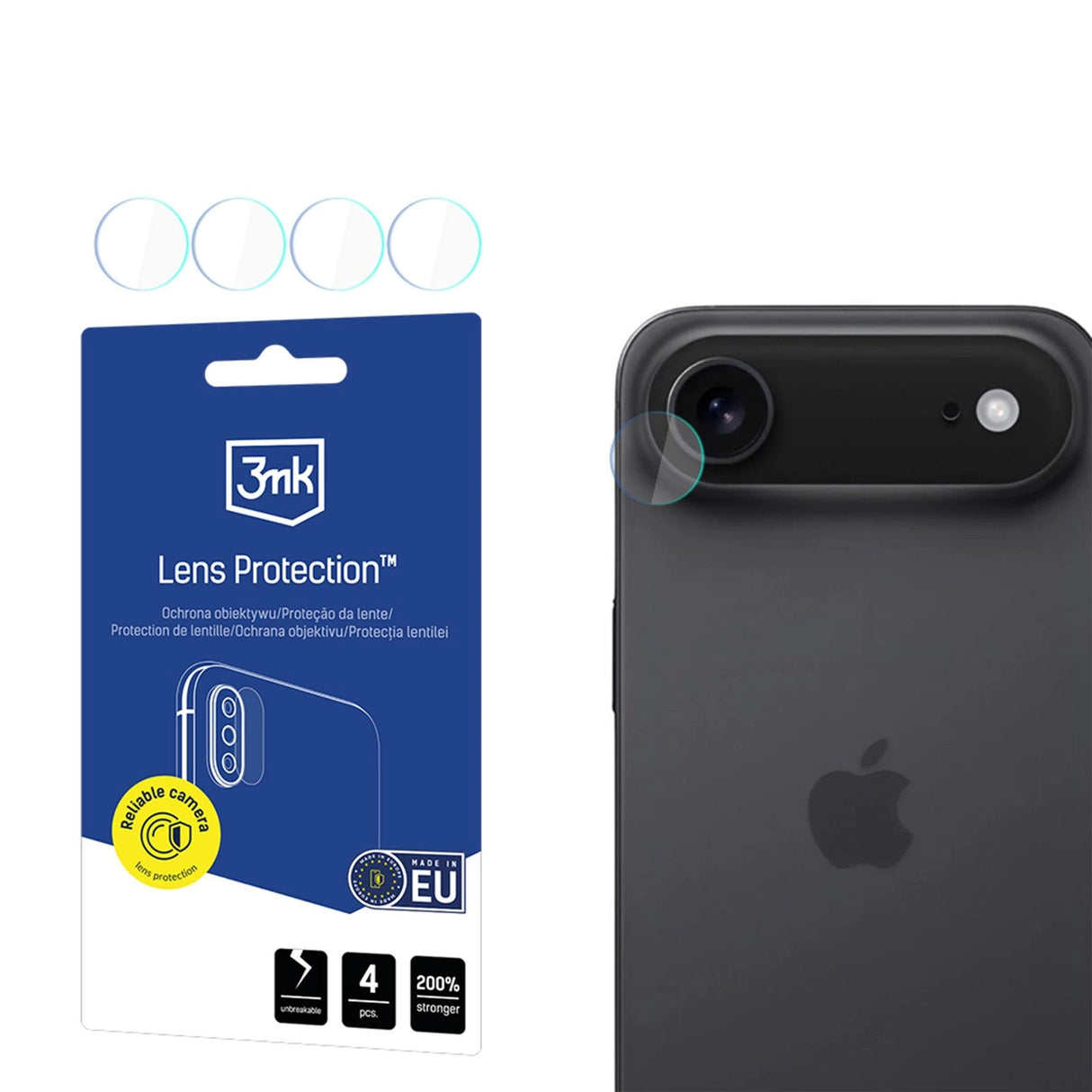 3mk Lens Protection Camera Lens Glass til Apple iPhone 17 Air