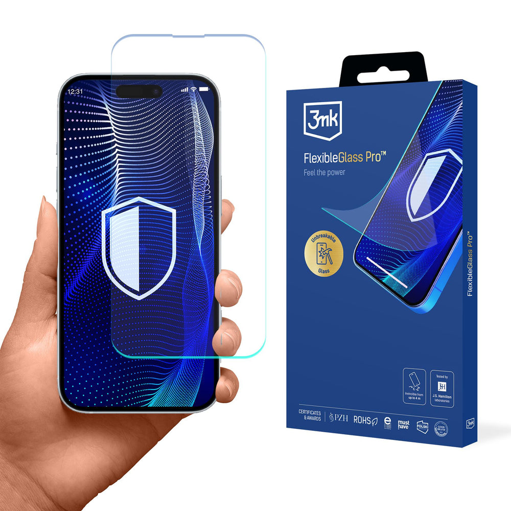 3mk FlexibleGlass Pro v2.0 hybrid glas til iPhone 17 Air