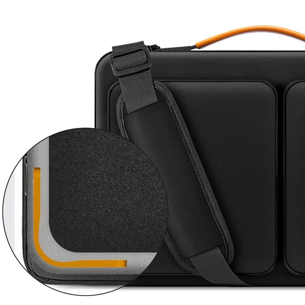Tech-Protect Defender Bag til 15-16 Laptop - sort og orange