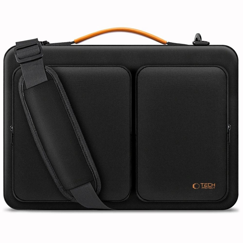 Tech-Protect Defender Bag til bærbar computer 13-14 - sort og orange