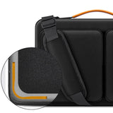 Tech-Protect Defender Bag for Laptop 13-14 - Black and Orange