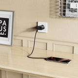 Tech-Protect NC20W USB-C 1-Port PD20W Wall Charger - sort