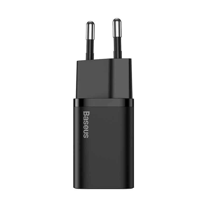 Baseus Super Si hurtigoplader 1C 20W (sort)