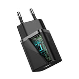 Baseus Super Si hurtigoplader 1C 20W (sort)