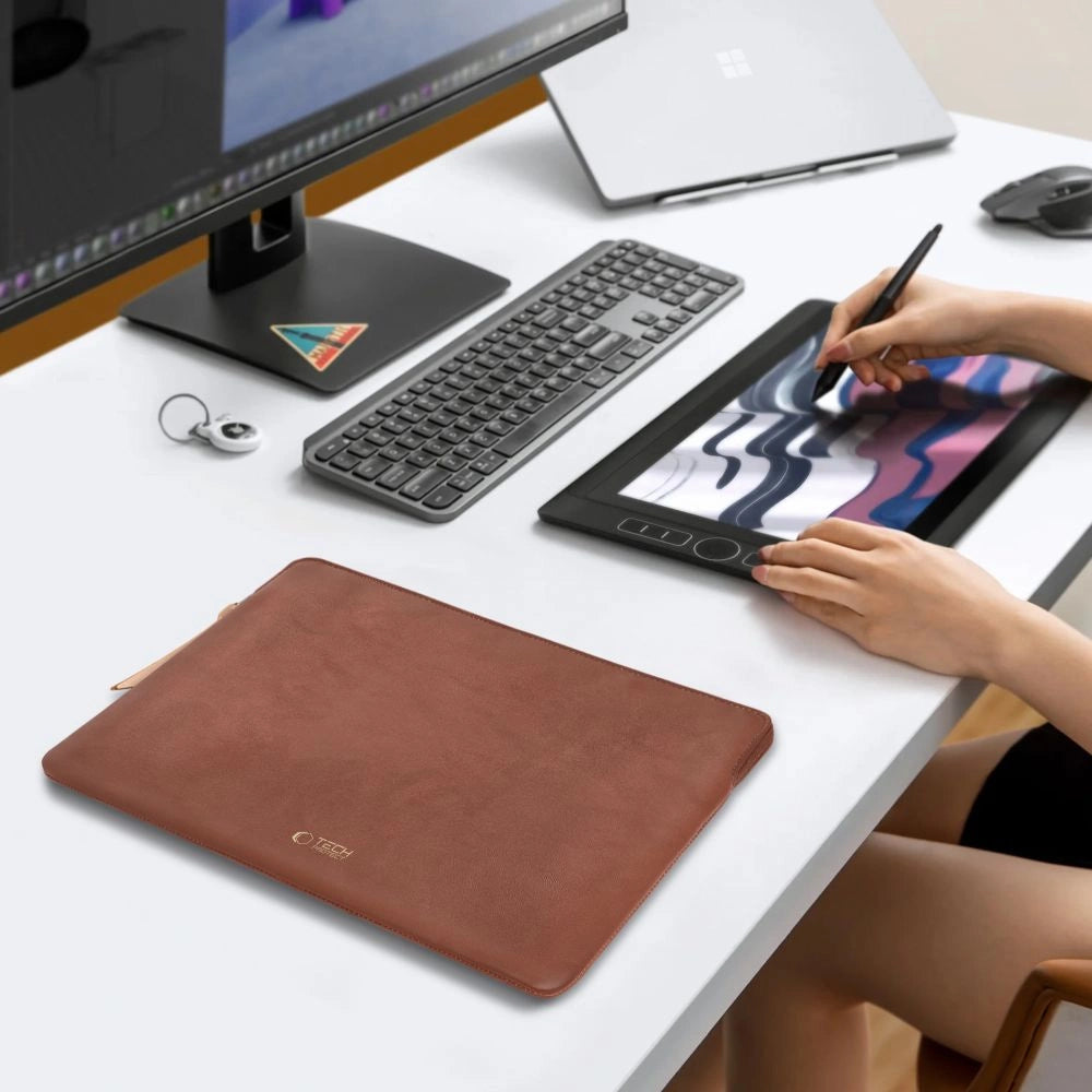Tech-Protect Fleece Laptop Bag 15-16 - Brunt