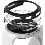 Ringke Slim 2-pack Case for Samsung Galaxy Watch 8 44mm - Transparent-Matte Black