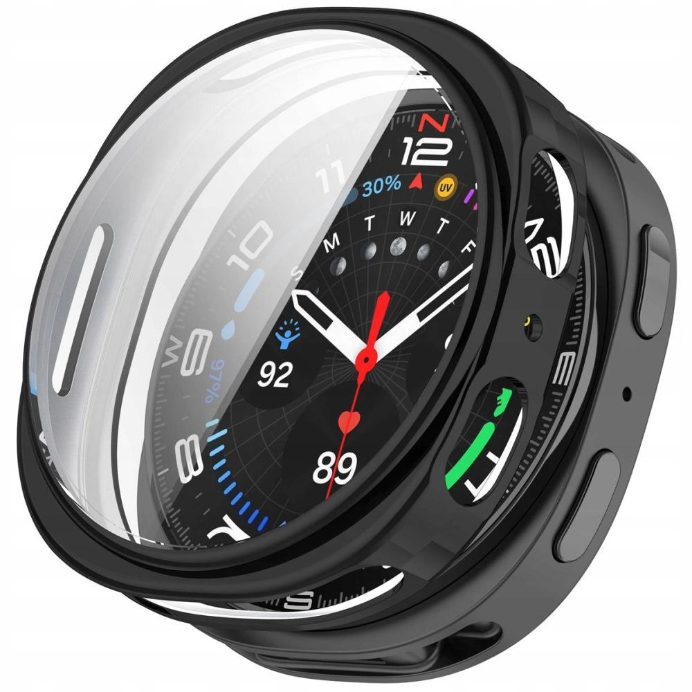 Tech-Protect Defence Case til Samsung Galaxy Watch 8 44 mm - sort