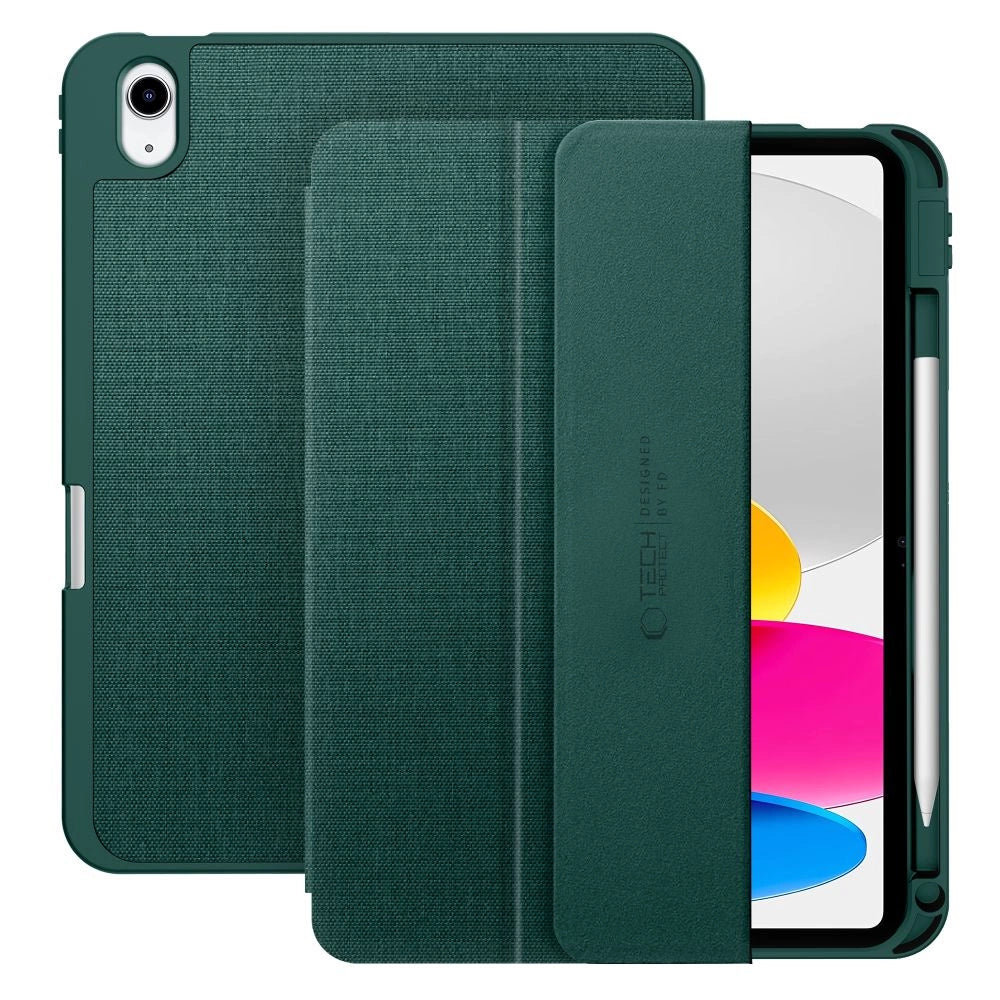 Tech-Protect SC Pen Canvas iPad 10.9  case 10 / 2022 / 11  11 / 2025 - grøn