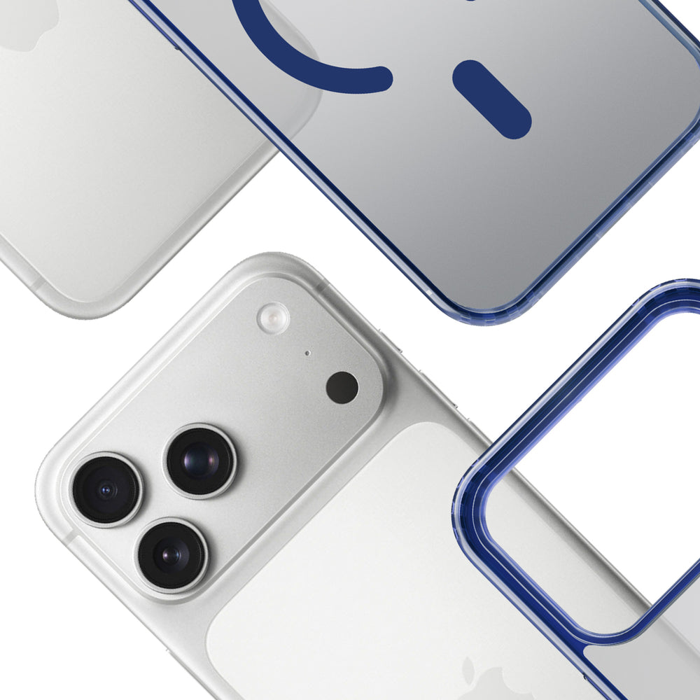 3mk Frosty MagCase til iPhone 17 Pro - Blå