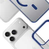 3mk Frosty MagCase til iPhone 17 Pro - Blå